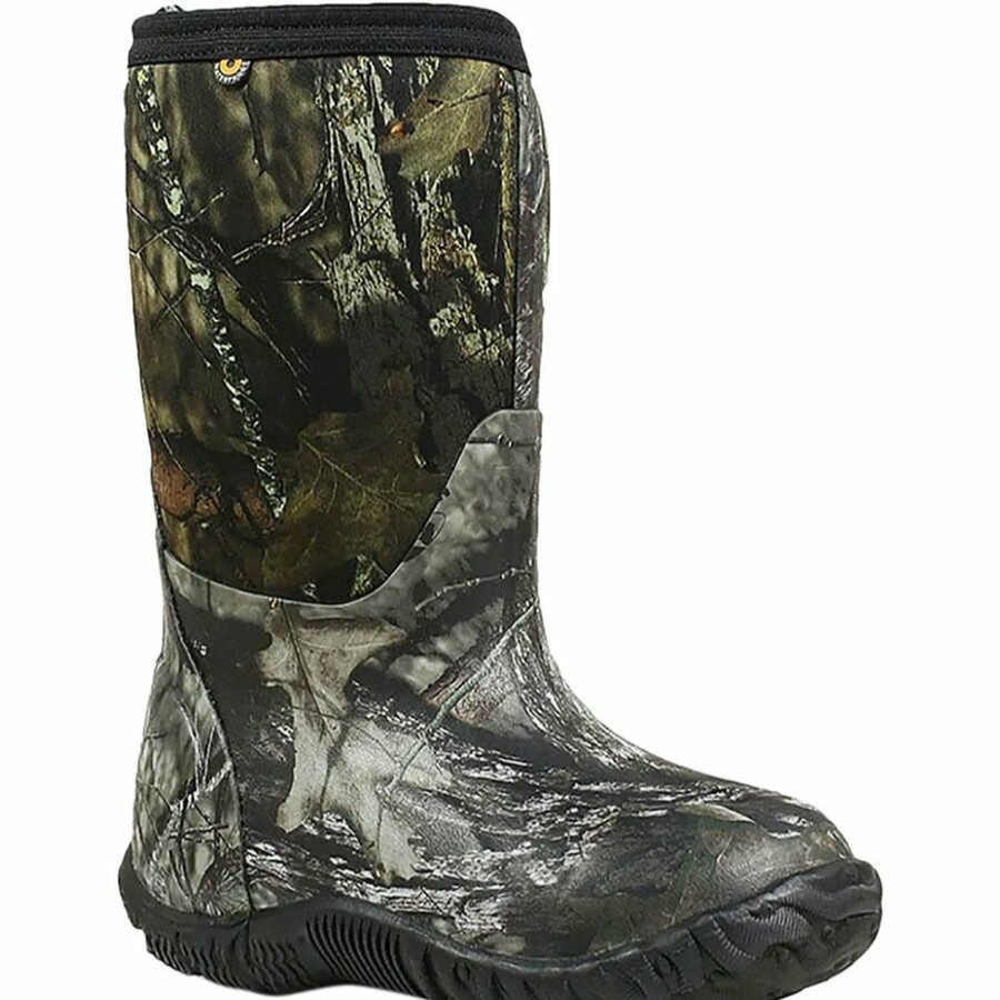 Boys' Footwear * | Outlet Bogs Classic Solid Boot Little Boys' Mossy Oak