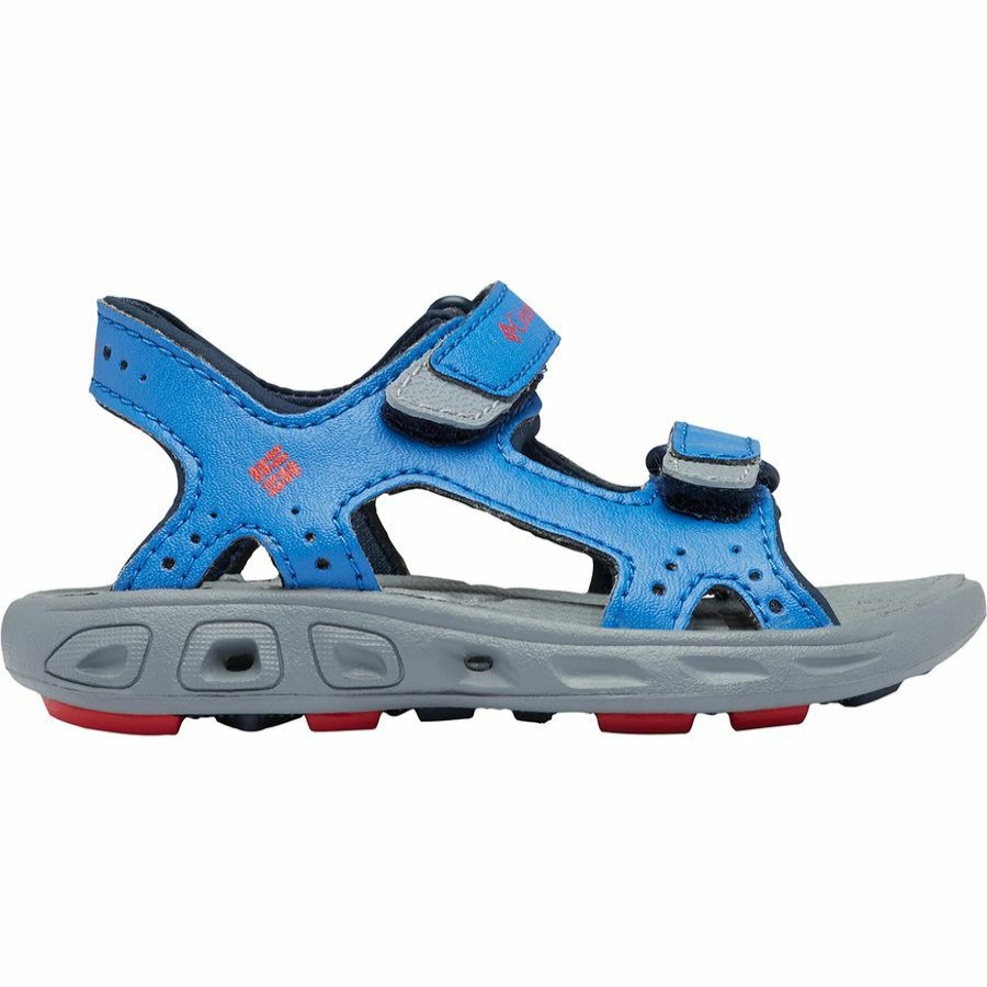 Toddler Boys' Footwear * | Free Delivery Columbia Techsun Vent Water Shoe Toddler Boys' Stormy Blue/Mountain Red