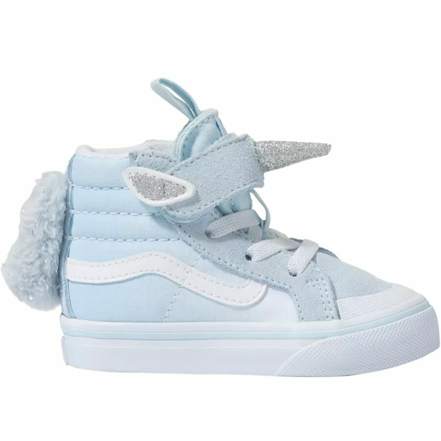 Toddler Girls' Footwear * | Discount Vans Unicorn Sk8-Hi Reissue 138 V Shoe Toddler Girls' (Unicorn) Delicate Blue/Silver