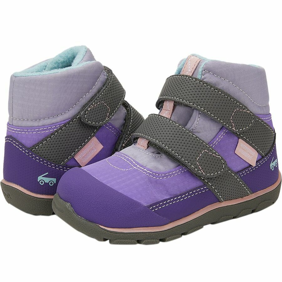 Toddler Girls' Footwear * | Discount See Kai Run Atlas Ii Waterproof Insulated Boot Toddler Girls' Purple/Gray