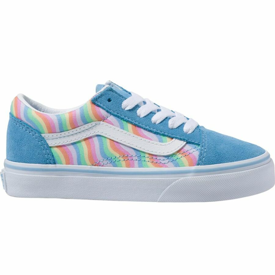 Boys' Footwear * | Free Delivery Vans Old Skool Rainbow Pack Shoe Kids'