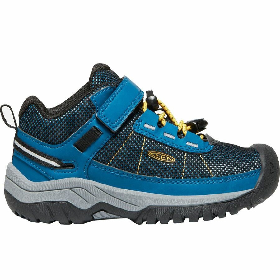 Toddler Boys' Footwear * | Discount Keen Targhee Sport Shoe Little Kids' Mykonos Blue/Keen Yellow