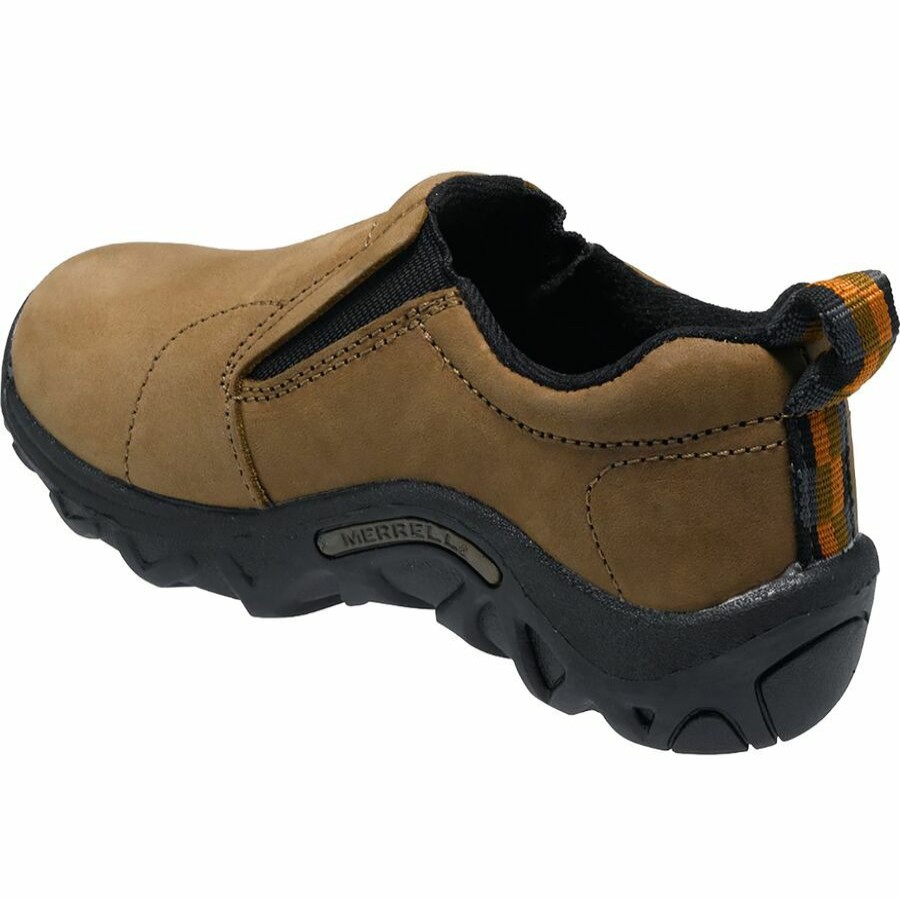 Boys' Footwear * | Discount Merrell Jungle Moc Nubuck Shoe Kids' Brown