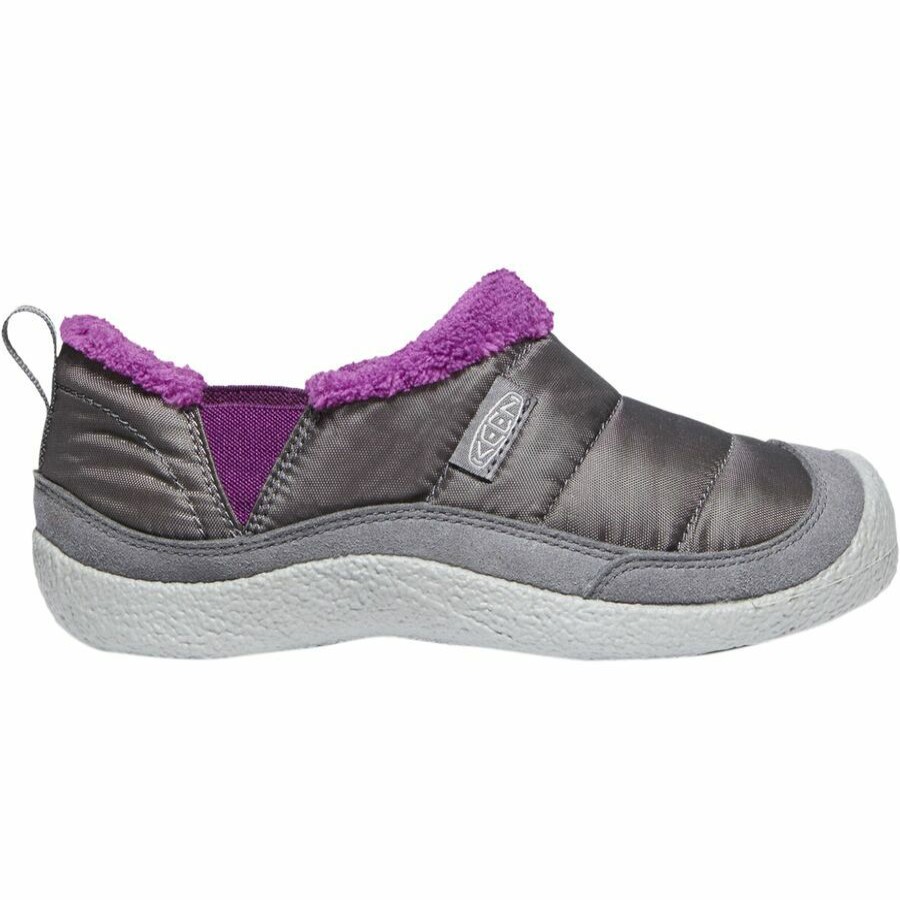 Girls' Footwear * | Sale Keen Howser Ii Shoe Girls' Steel Grey/Wood Violet