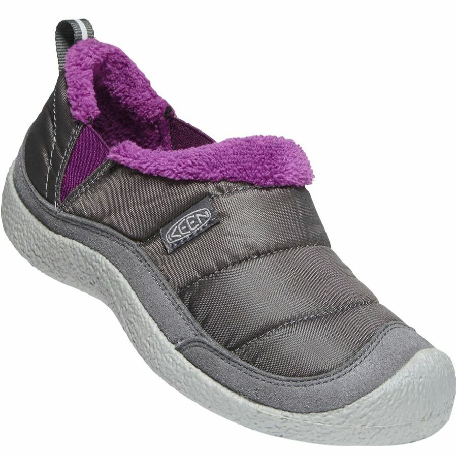 Girls' Footwear * | Sale Keen Howser Ii Shoe Girls' Steel Grey/Wood Violet