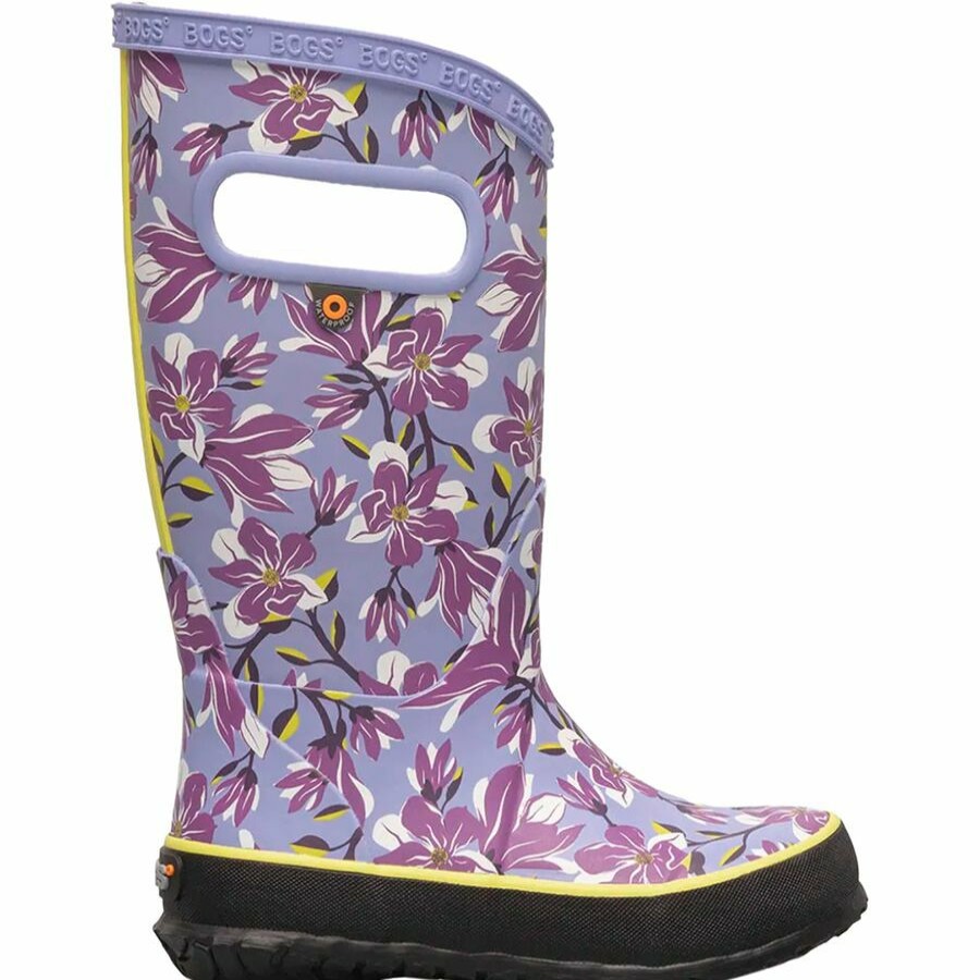 Boys' Footwear * | Discount Bogs Magnolia Rain Boot Kids' Periwinkle