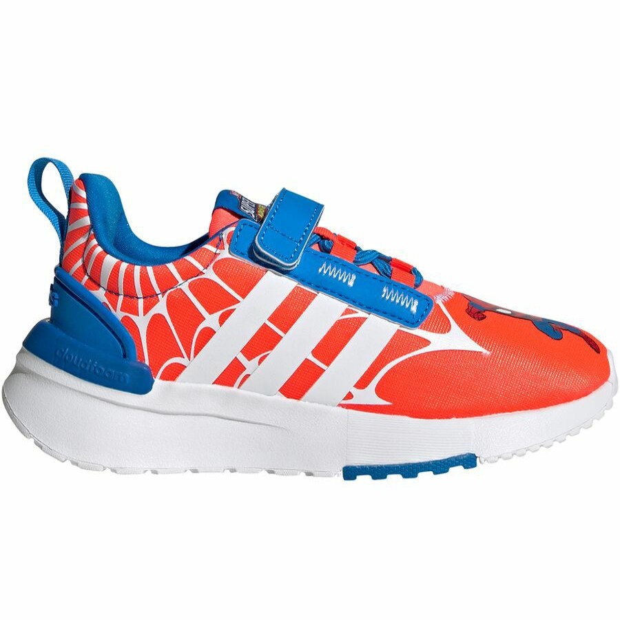 Boys' Footwear * | Discount Adidas Racer Tr21 C Superhero Shoe Little Kids' Solar Red/Ftwr White/Blue Rush