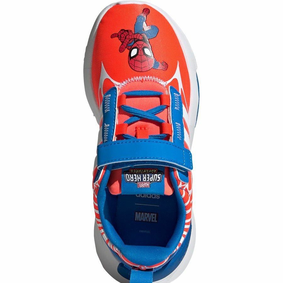 Boys' Footwear * | Discount Adidas Racer Tr21 C Superhero Shoe Little Kids' Solar Red/Ftwr White/Blue Rush