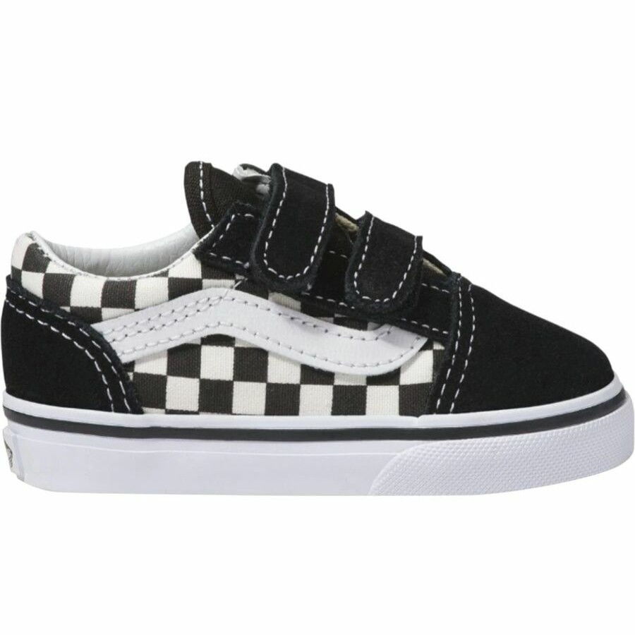 Toddler Boys' Footwear * | Sale Vans Old Skool V Checkerboard Pack Skate Shoe Toddler Boys'