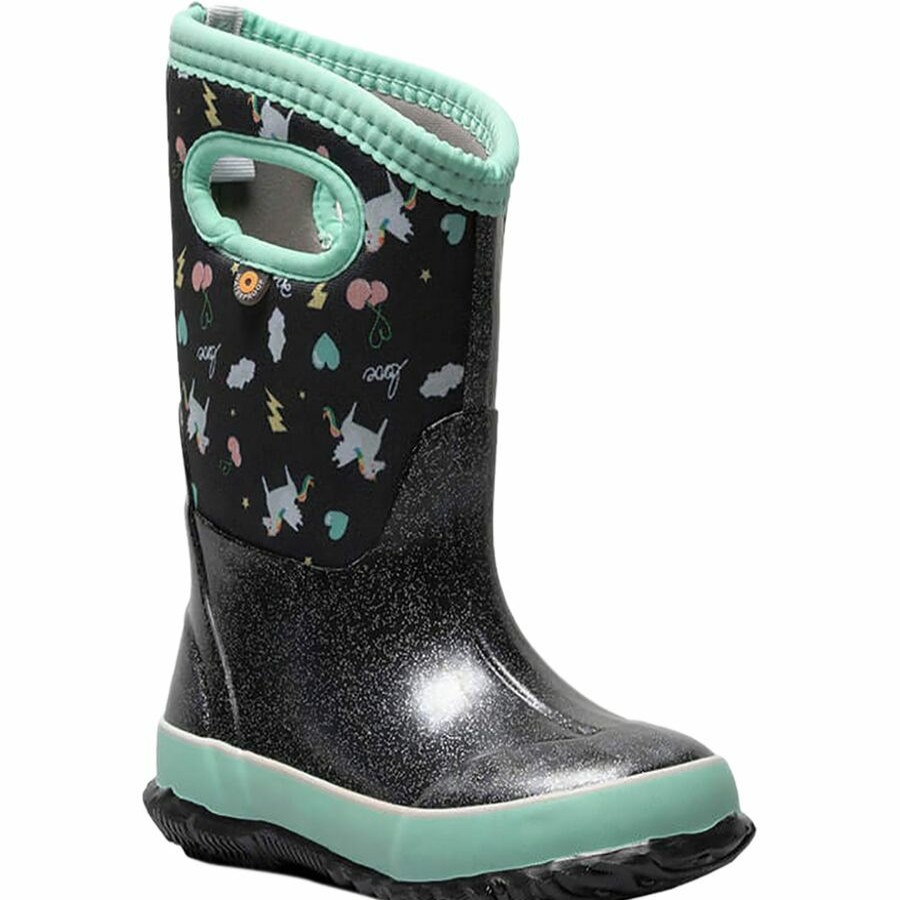 Toddler Girls' Footwear * | Outlet Bogs Classic Pegasus Boot Toddler Girls' Black Multi