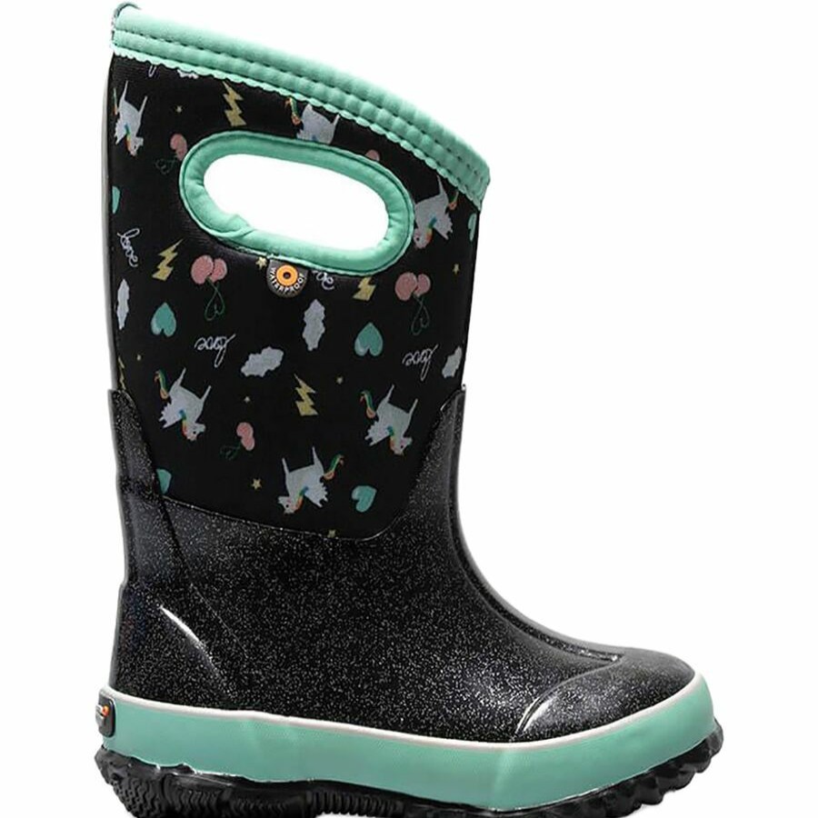 Toddler Girls' Footwear * | Outlet Bogs Classic Pegasus Boot Toddler Girls' Black Multi