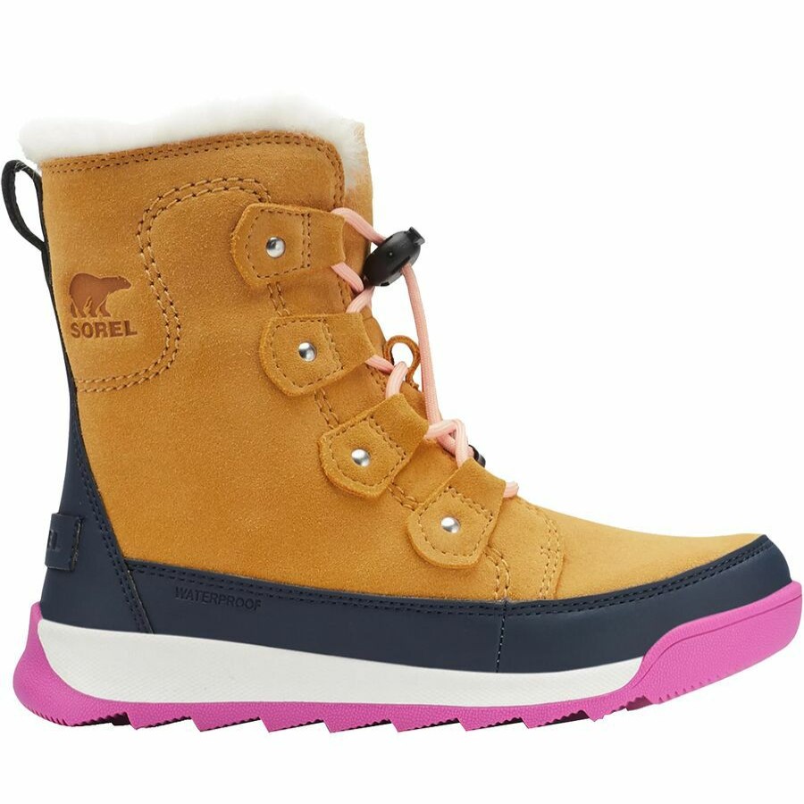 Toddler Girls' Footwear * | Free Delivery Sorel Whitney Ii Joan Lace Wp Boot Little Girls'