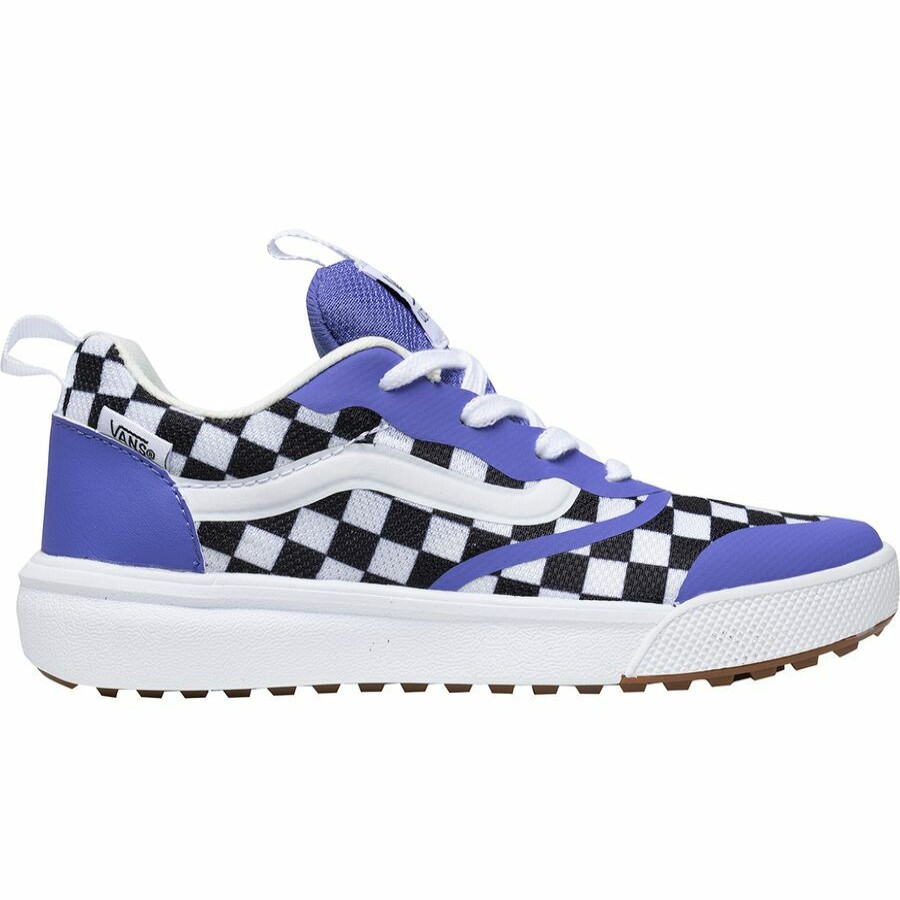 Boys' Footwear * | Sale Vans Ultrarange Rapidweld Shoe Checkerboard Pack Kids' (Checkerboard) Baja Blue/True White