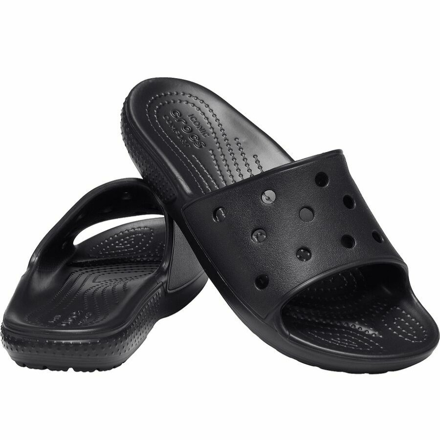 Boys' Footwear * | Outlet Crocs Classic Slide Kids' Black