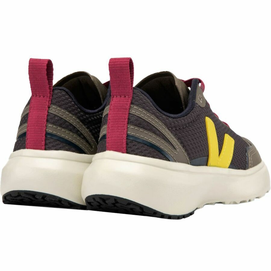 Boys' Footwear * | Outlet Veja Canary Sneaker Kids' Grafite Tonic