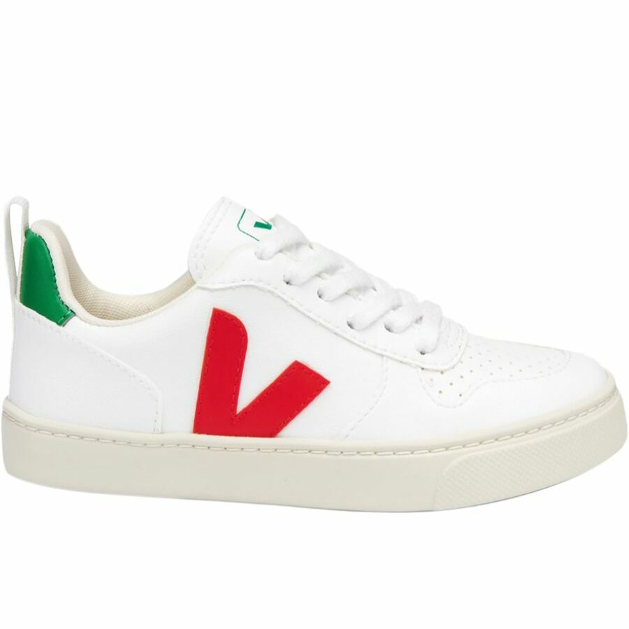 Toddler Boys' Footwear * | Outlet Veja V-10 Laces Sneaker Toddlers'