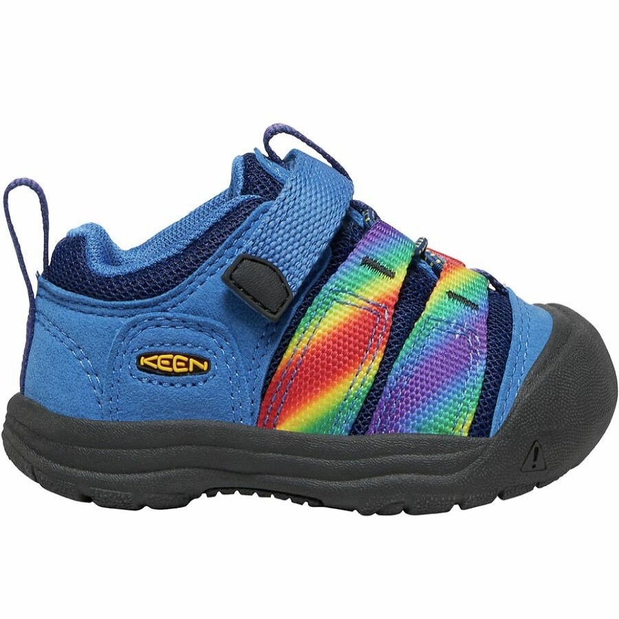 Toddler Boys' Footwear * | Outlet Keen Newport H2Sho Shoe Toddlers' Multi/Bright Cobalt