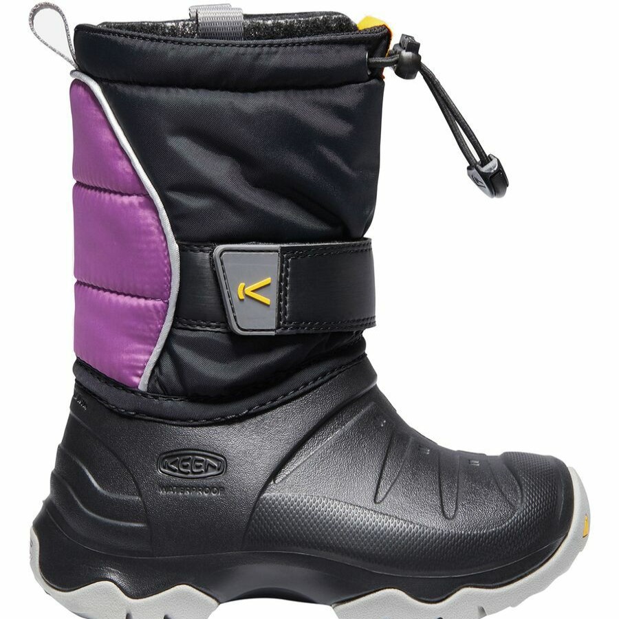 Toddler Girls' Footwear * | Sale Keen Lumi Boot Ii Wp Boot Little Girls' Black/Wood Violet