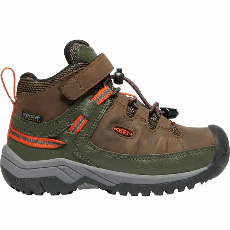 Toddler Boys' Footwear * | Free Delivery Keen Targhee Mid Wp Shoe Little Kids'