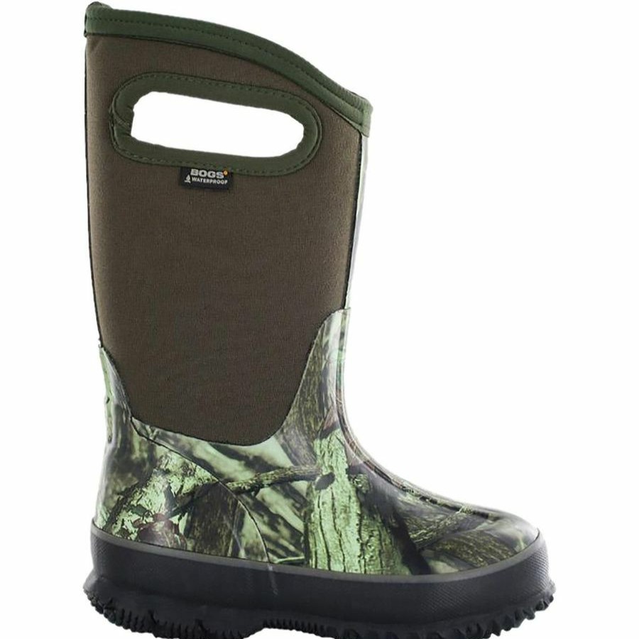 Boys' Footwear * | Sale Bogs Classic Camo Boot Boys' Mossy Oak Country