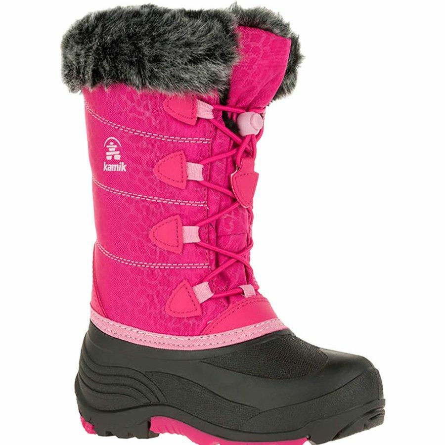 Toddler Girls' Footwear * | Outlet Kamik Snowgypsy 3 Boot Little Girls' Bright Rose