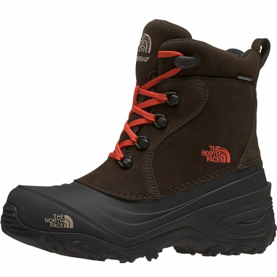 Toddler Boys' Footwear * | Outlet The North Face Chilkat Lace Ii Boot Little Boys' Coffee Brown/Flare