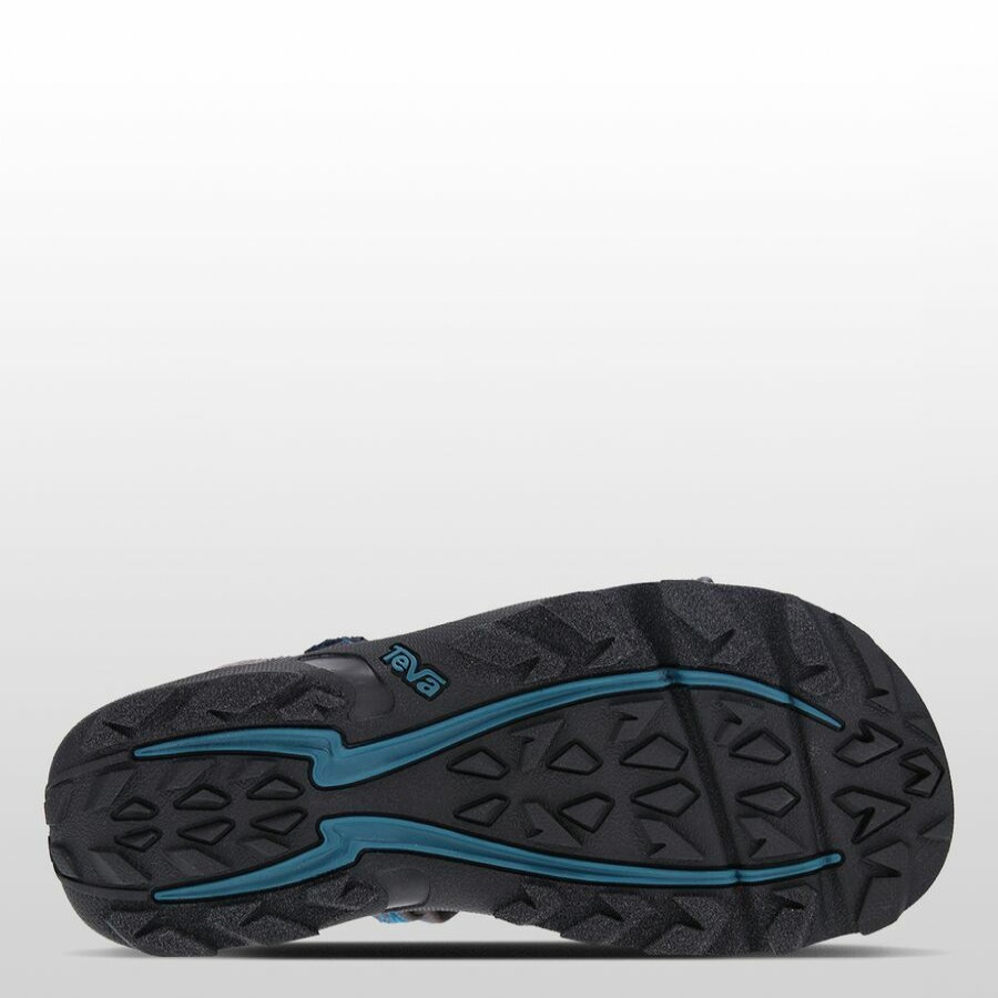 Boys' Footwear * | Free Delivery Teva Tanza Sandal Kids' Strike Dark Gull Gray