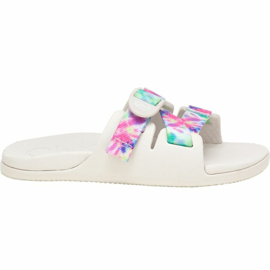 Girls' Footwear * | Free Delivery Chaco Chillos Sandal Girls' Light Tie Dye