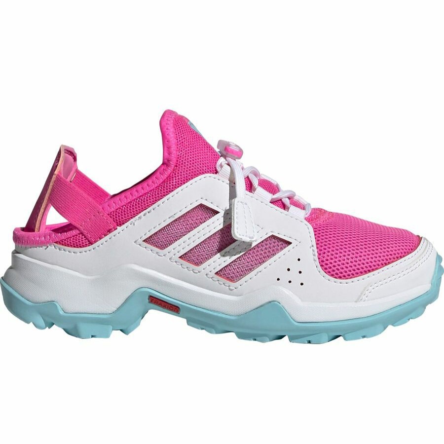 Girls' Footwear * | Discount Adidas Outdoor Terrex Hydroterra Shandal Little Girls' Screaming Pink/Hazy Sky/Ftwr White