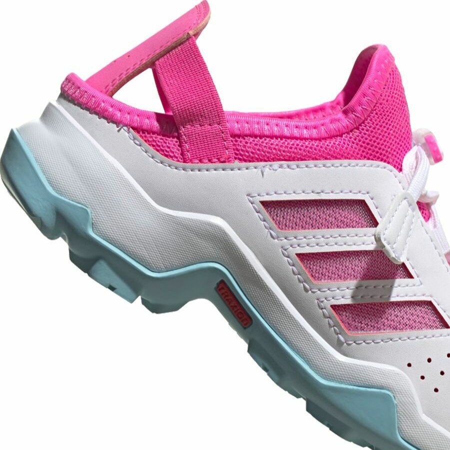 Girls' Footwear * | Discount Adidas Outdoor Terrex Hydroterra Shandal Little Girls' Screaming Pink/Hazy Sky/Ftwr White