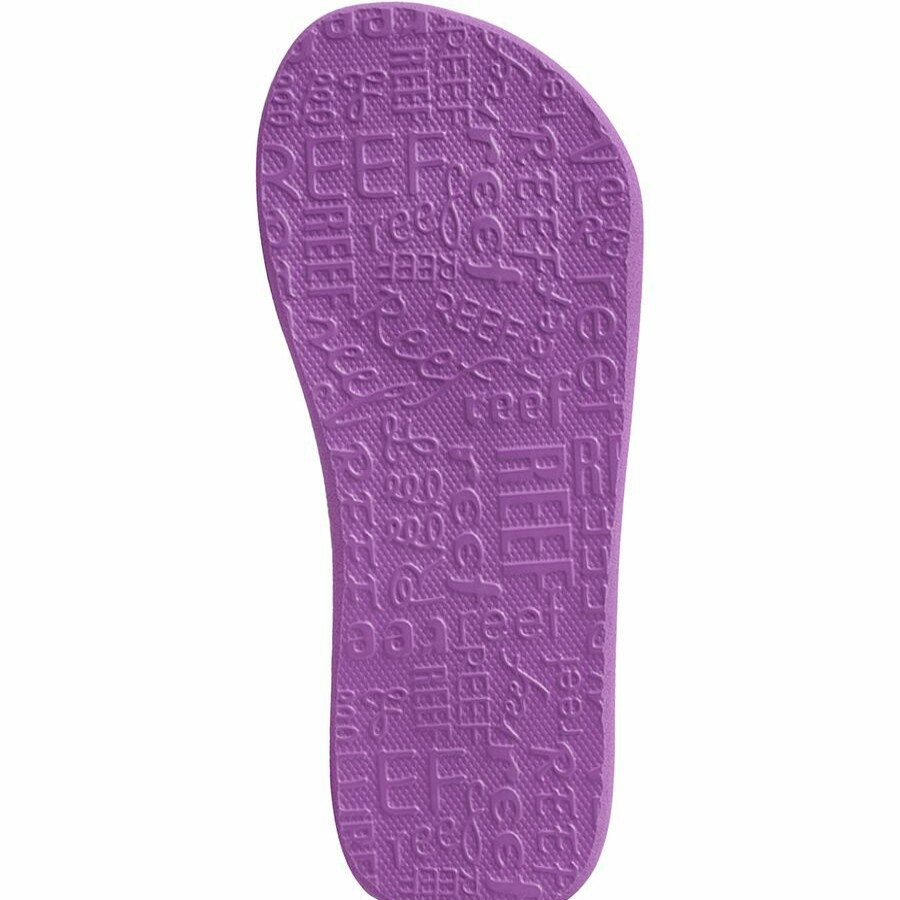 Girls' Footwear * | Sale Reef Little Ahi Sandal Girls' Lavender Hearts