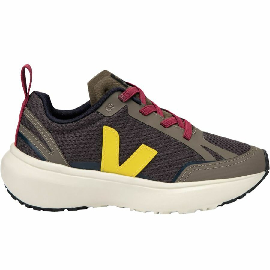 Toddler Boys' Footwear * | Outlet Veja Canary Sneaker Toddlers' Grafite Tonic