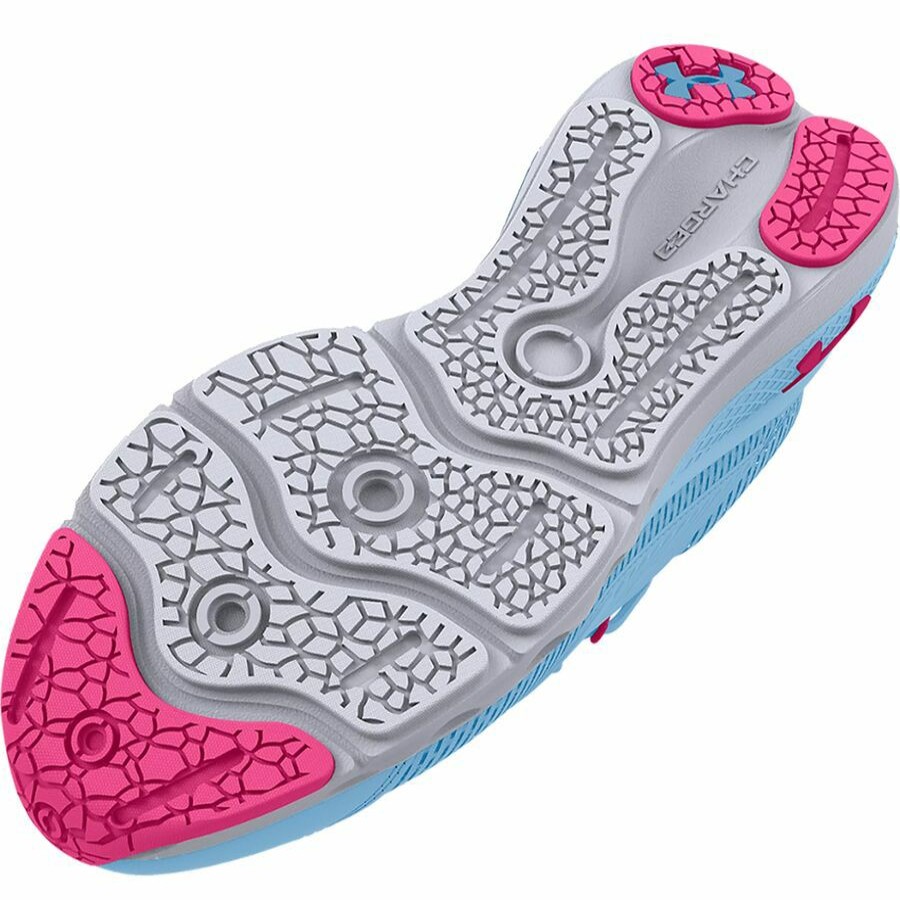 Girls' Footwear * | Discount Under Armour Ggs Charged Vantage 2 Shoe Girls' Peninsula Blue/Peninsula Blue/Electro Pink