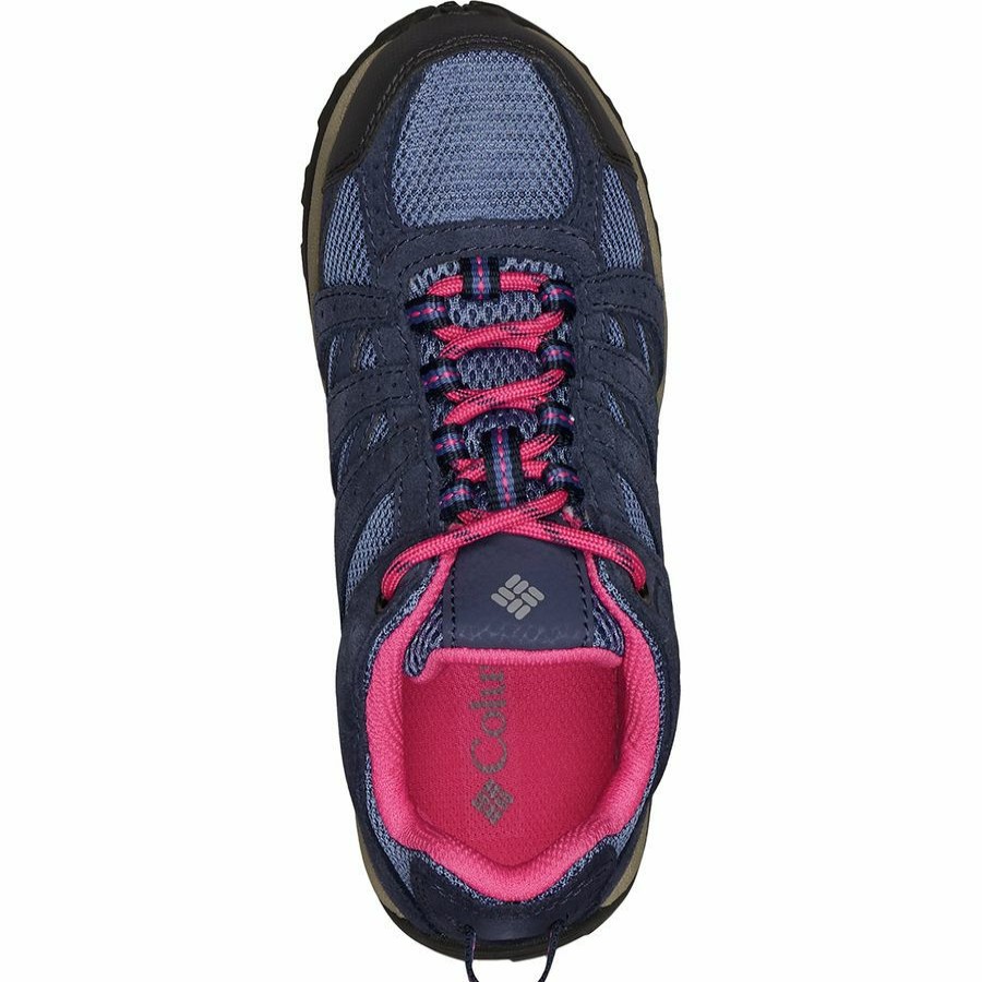 Girls' Footwear * | Discount Columbia Redmond Waterproof Shoe Toddler Girls' Bluebell/Pink Ice