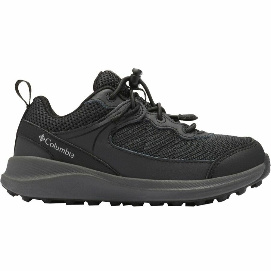 Boys' Footwear * | Outlet Columbia Trailstorm Hiking Shoe Little Kids' Black/Dark Grey