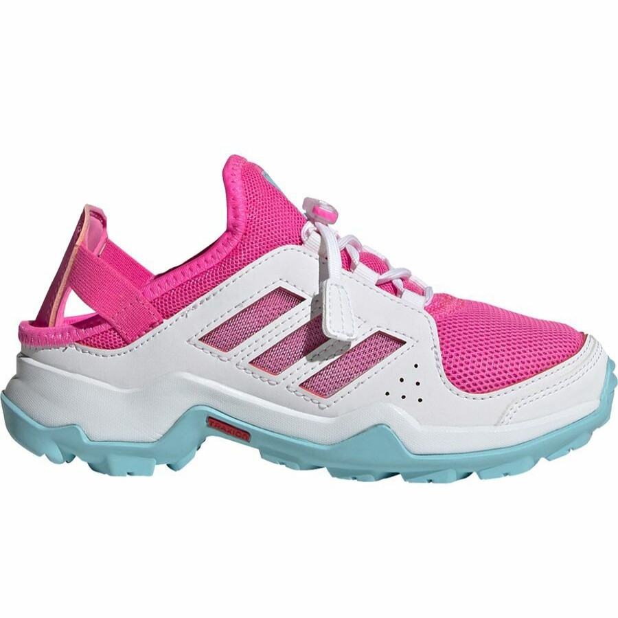 Girls' Footwear * | Free Delivery Adidas Outdoor Terrex Hydroterra Shandal Girls' Screaming Pink/Hazy Sky/Ftwr White