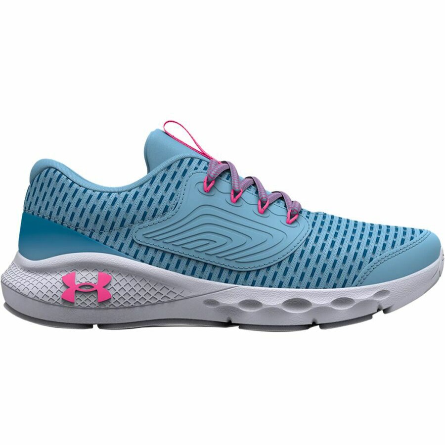 Girls' Footwear * | Discount Under Armour Gps Vantage 2 Al Shoe Little Girls' Peninsula Blue/Peninsula Blue/Electro Pink