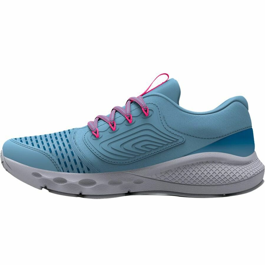 Girls' Footwear * | Discount Under Armour Gps Vantage 2 Al Shoe Little Girls' Peninsula Blue/Peninsula Blue/Electro Pink