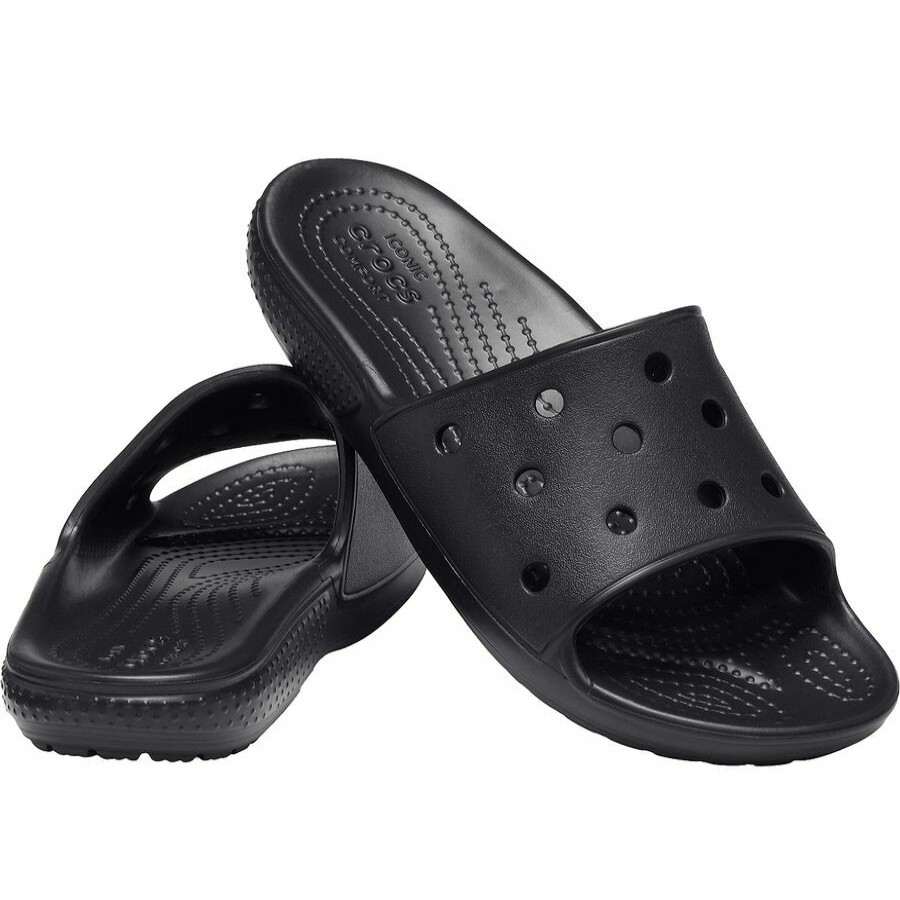 Toddler Boys' Footwear * | Discount Crocs Classic Slide Toddlers' Black