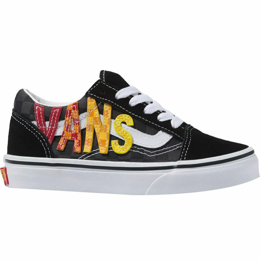 Toddler Boys' Footwear * | Discount Vans Old Skool V Flame Pack Skate Shoe Toddlers'