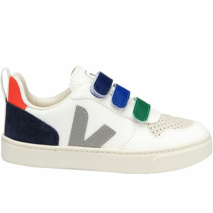 Toddler Boys' Footwear * | Outlet Veja V-10 Velcro Sneaker Toddlers'